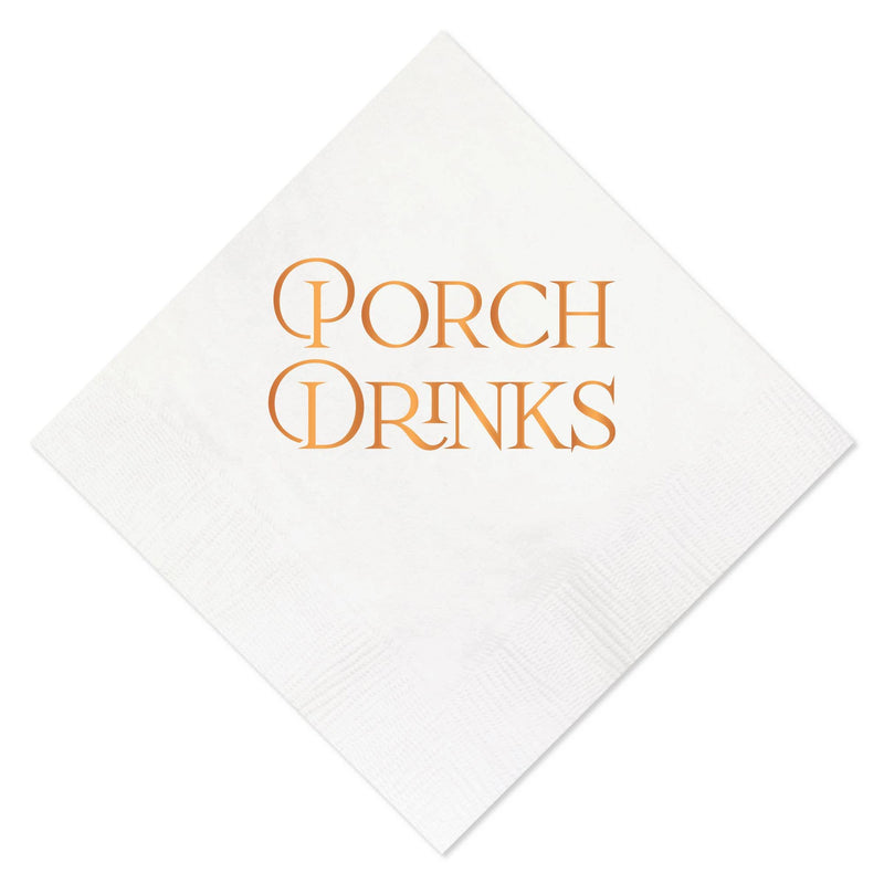 Porch Drinks Napkins - Summer