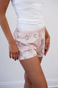 Press For Champagne Sleep Shorts