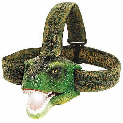 DinoBryte Dinosaur Headlamp - T-Rex Toy Headlight for Kids