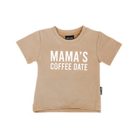 Mama's Coffee Date Kid's Shirt
