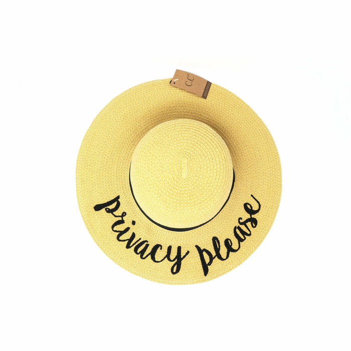 Privacy Please Sun Hat