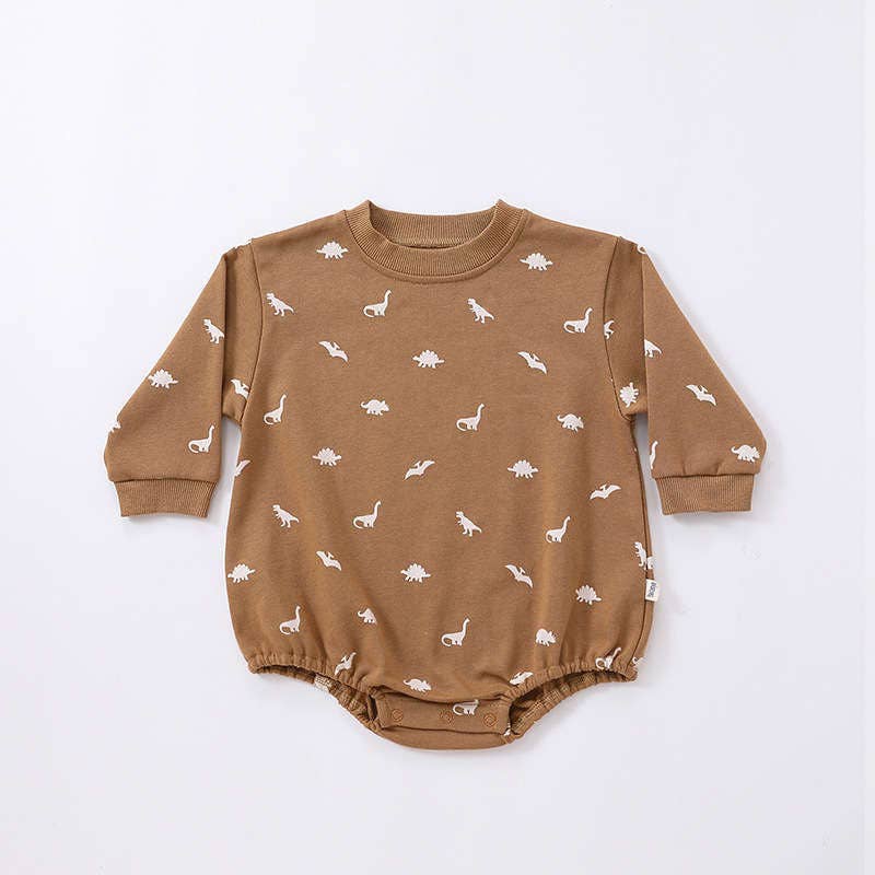 Dinosaur Long Sleeve Onesie