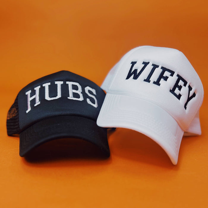Black Hubs Trucker Hat
