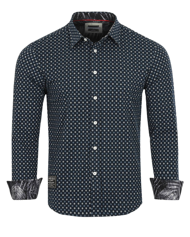 Men's Button Down Stretch Dress Shirt