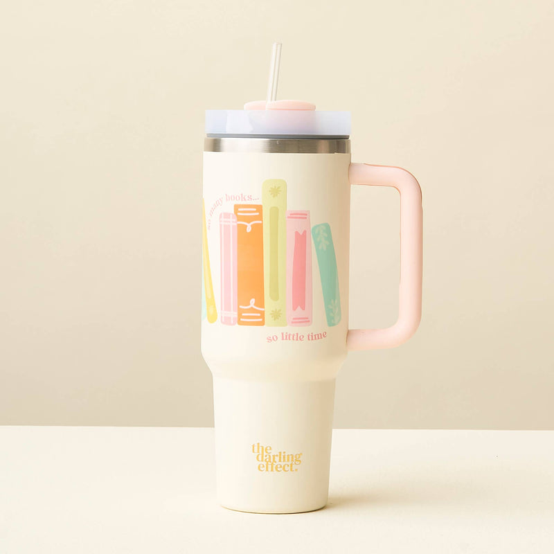 So Many Books 40 oz Tumbler