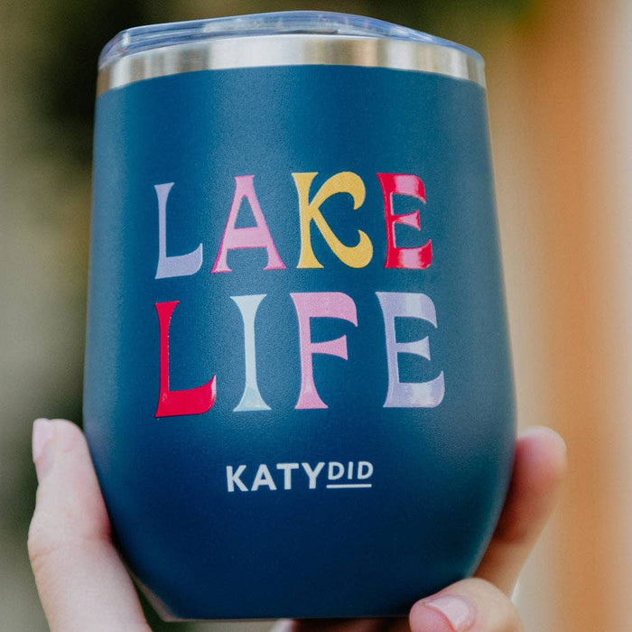 Lake Life Wine Tumbler