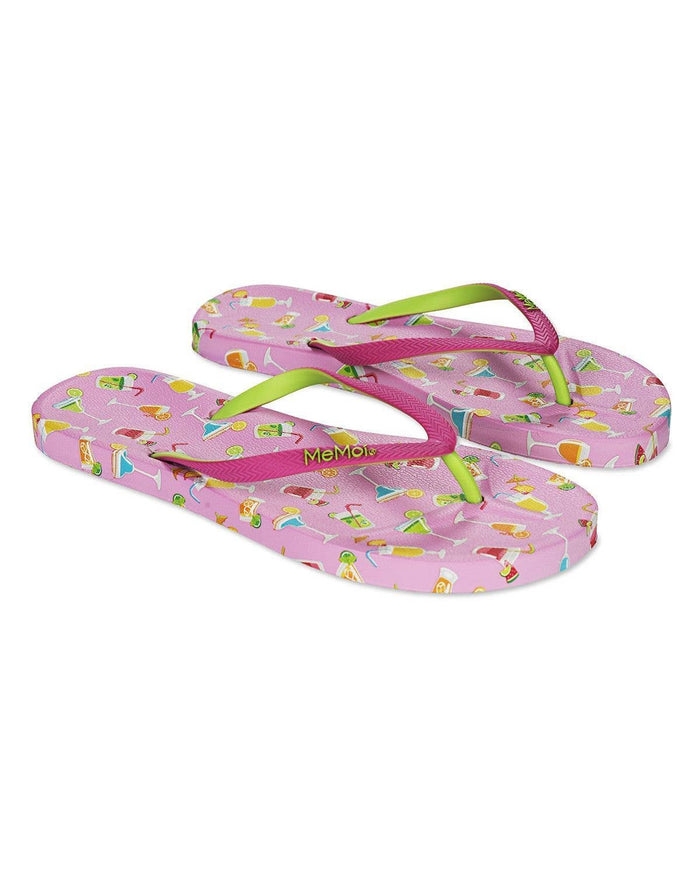 Cocktail Flip Flops in Lavender