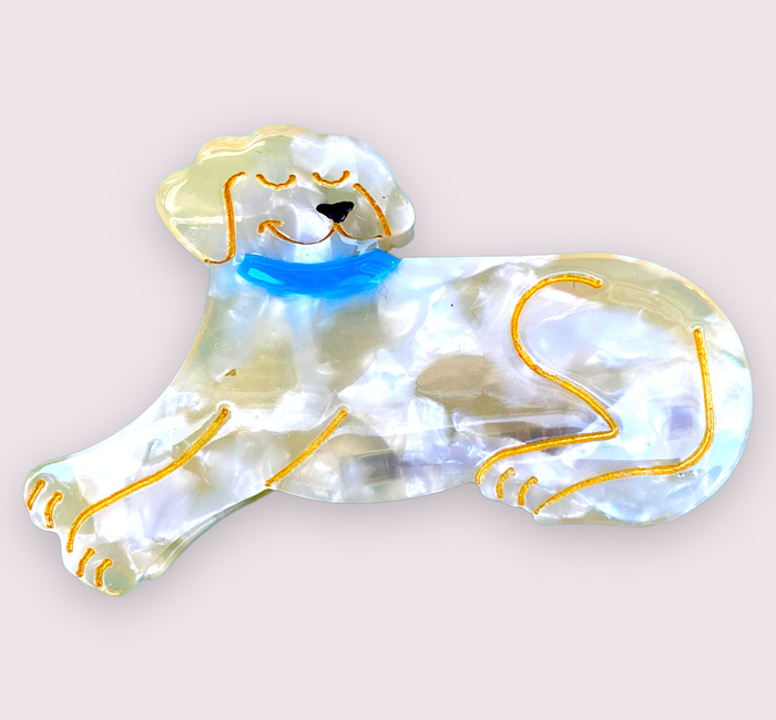 Dog Hair Claw Clip: Labrador Retriever