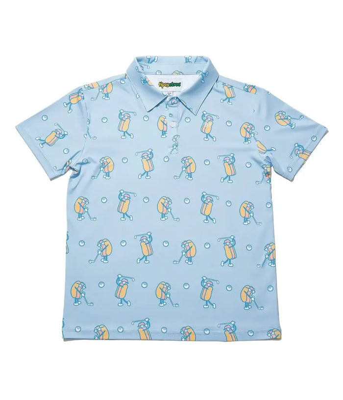 Kid's Sizzlin' Swing Golf Polo